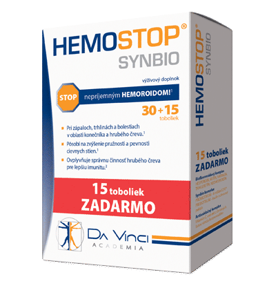 HEMOSTOP SYNBIO 30+15 TOB. ZADARMO