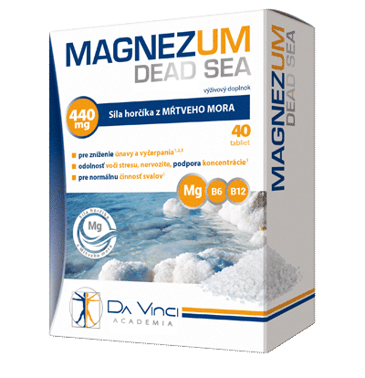 MAGNEZUM DEAD SEA DA VINCI ACADEMIA – 40 TBL.
