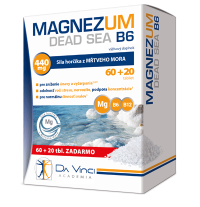 MAGNEZUM DEAD SEA DA VINCI ACADEMIA – 40 TBL.