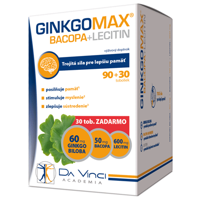 GINKGOMAX+BACOPA+LECITÍN